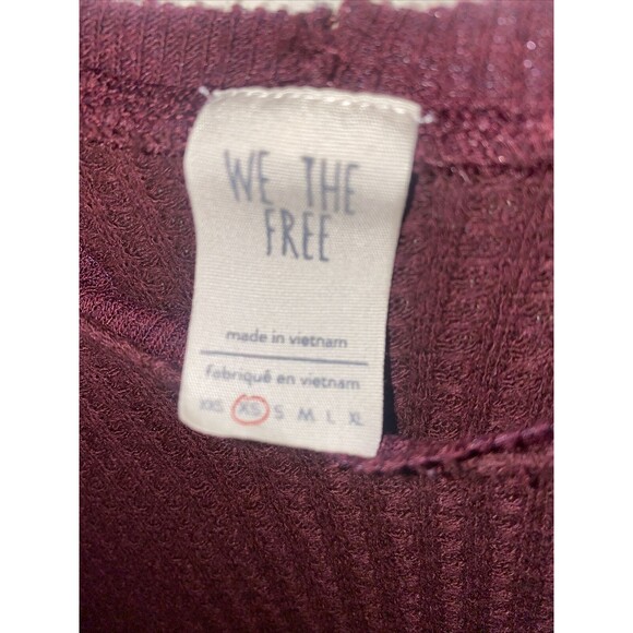 Free People Laguna Waffle Knit Thermal boho long sleeve hippie soft xs - Picture 11 of 12